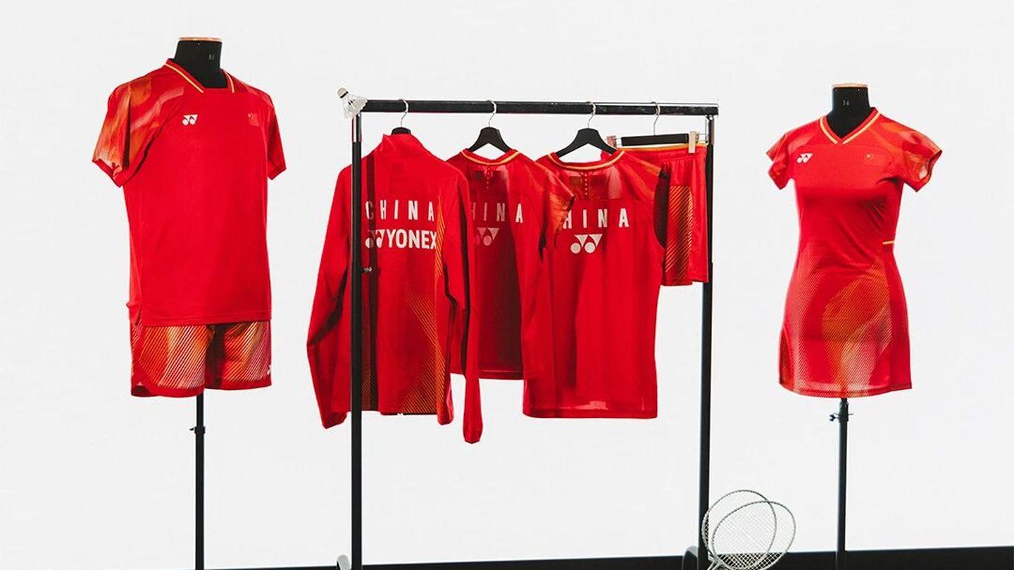 2026 中国羽毛球队比赛服系列(图片来源:Yonex)